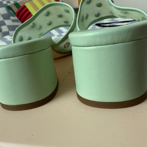 New With Tags! Loeffler Randall Seafoam Brooke Heeled Mule, Size 7.5 - Picture 5 of 8